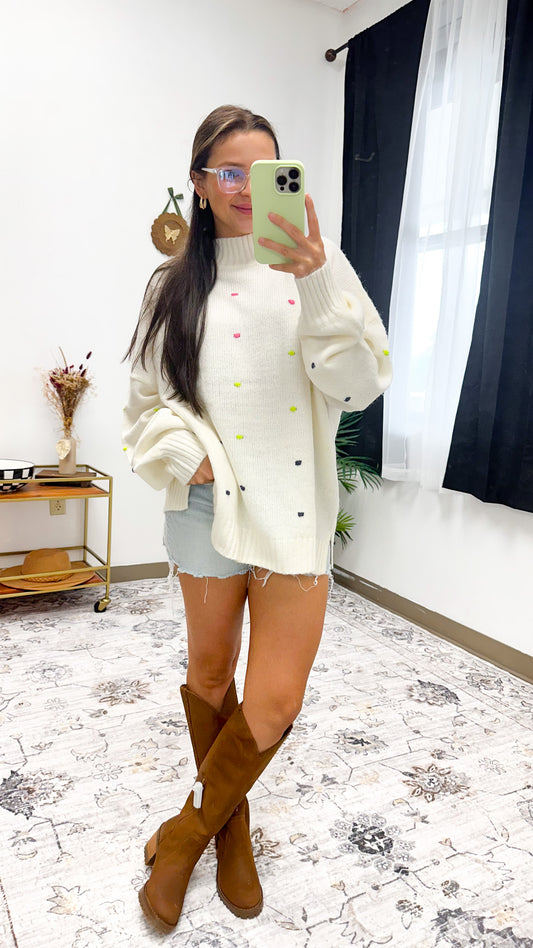 Focus On Fall Sweater -2 Colors