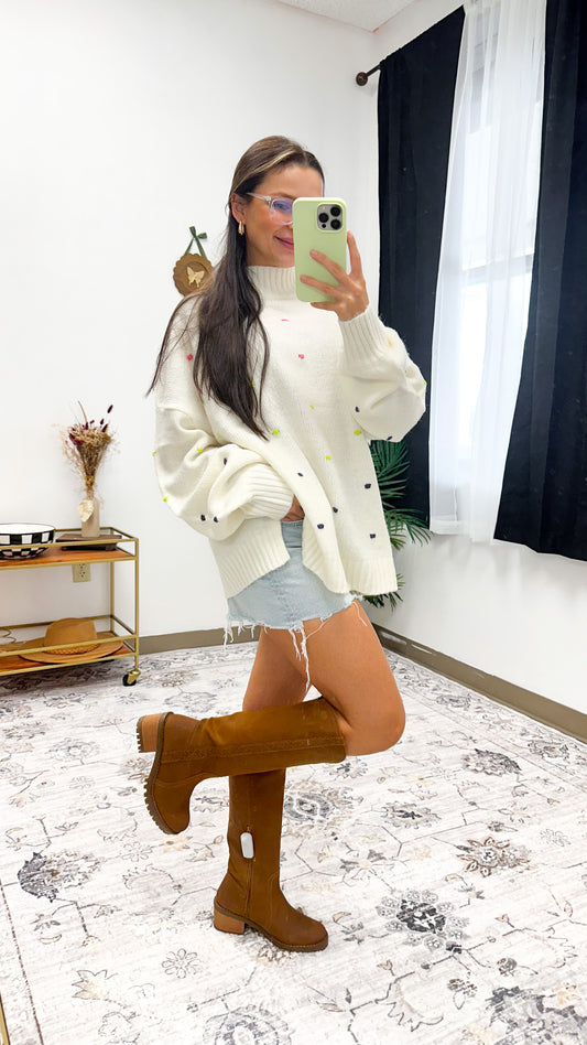 Focus On Fall Sweater -2 Colors