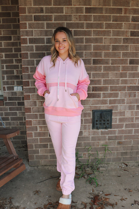 Pinky Promise Quilted Jogger Pants