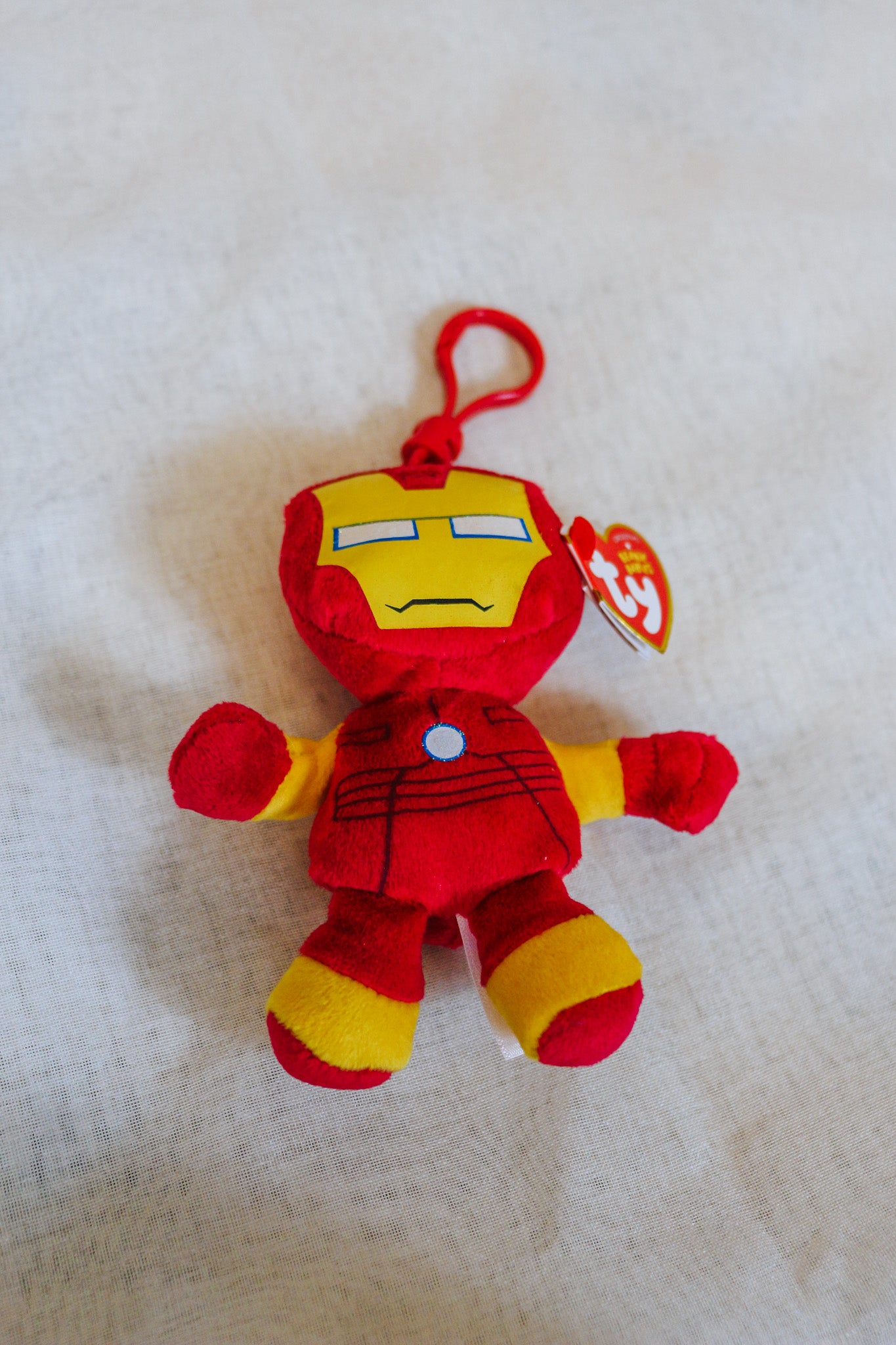 Keychain Iron Man Beanie Baby