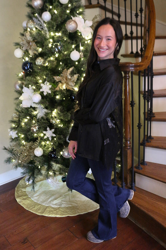 Sake Of Truth Black Blouse