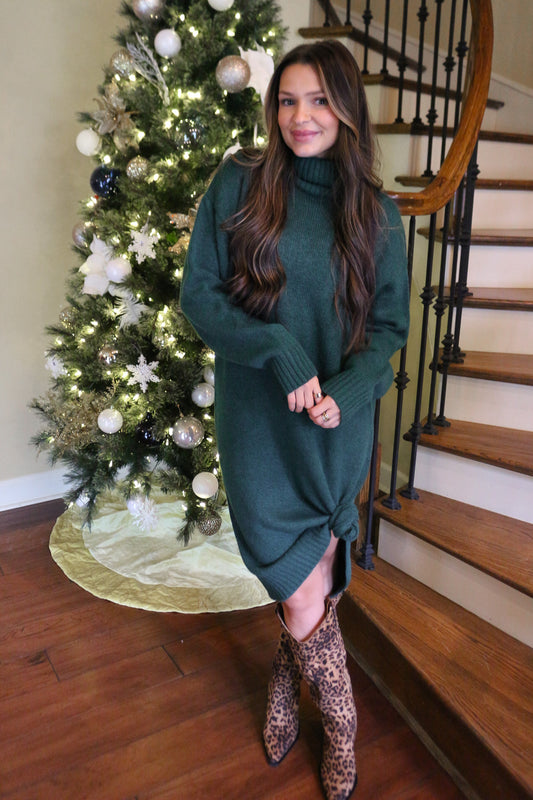 Making Plans Sweater Dress -2 Colors