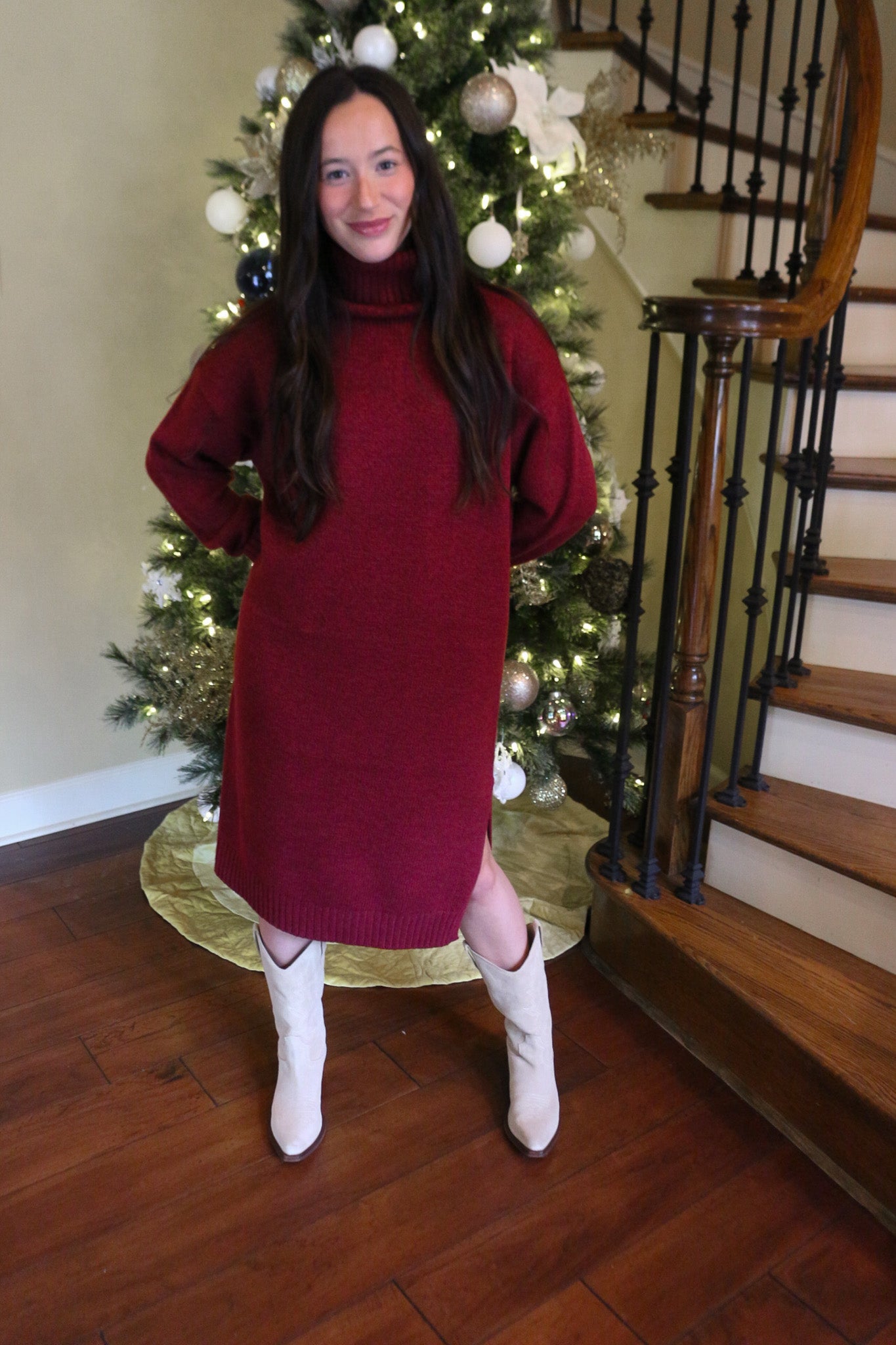 Making Plans Sweater Dress -2 Colors