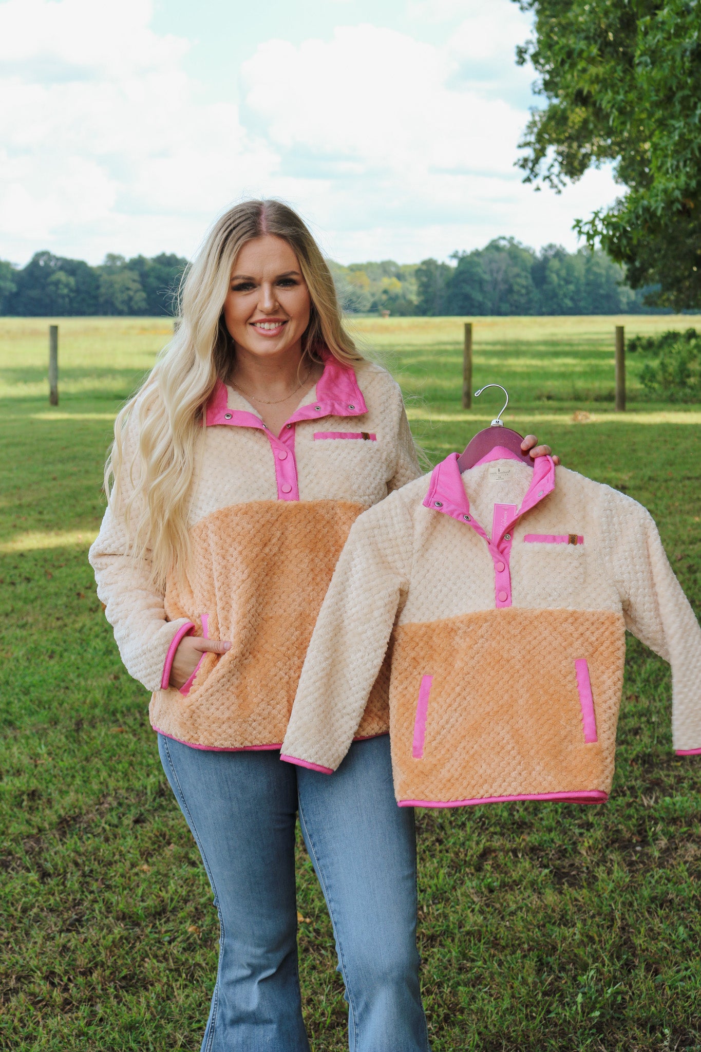 Womens Honey Cream Pullover