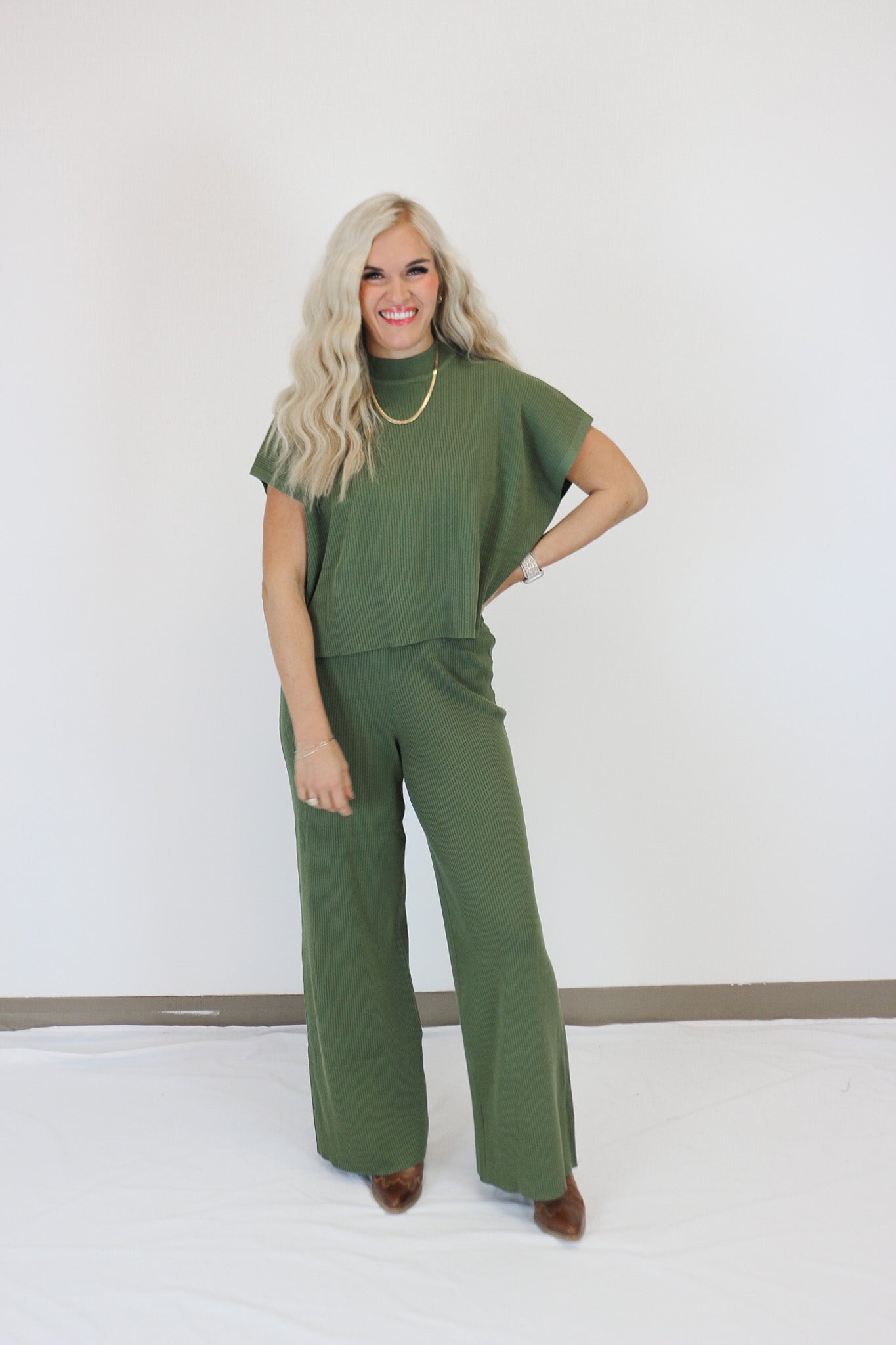 Cozy Central Ribbed Lounge Sets -3 Colors