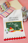 Mud Pie Teacher Trim Towel