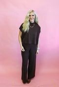 Cozy Central ribbed lounge set, shown in one of three available colors