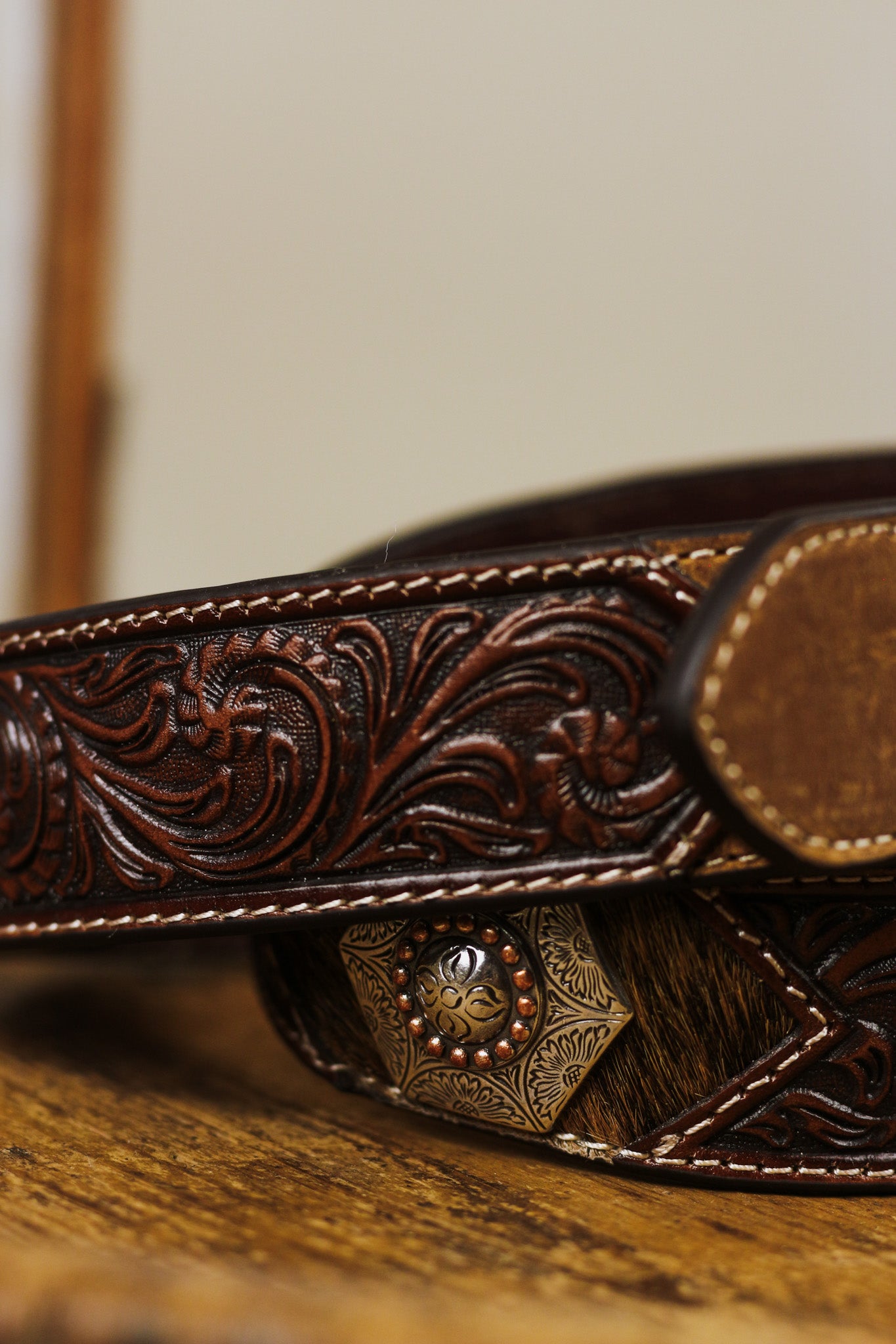 Andree Brown Nocona Western Belt