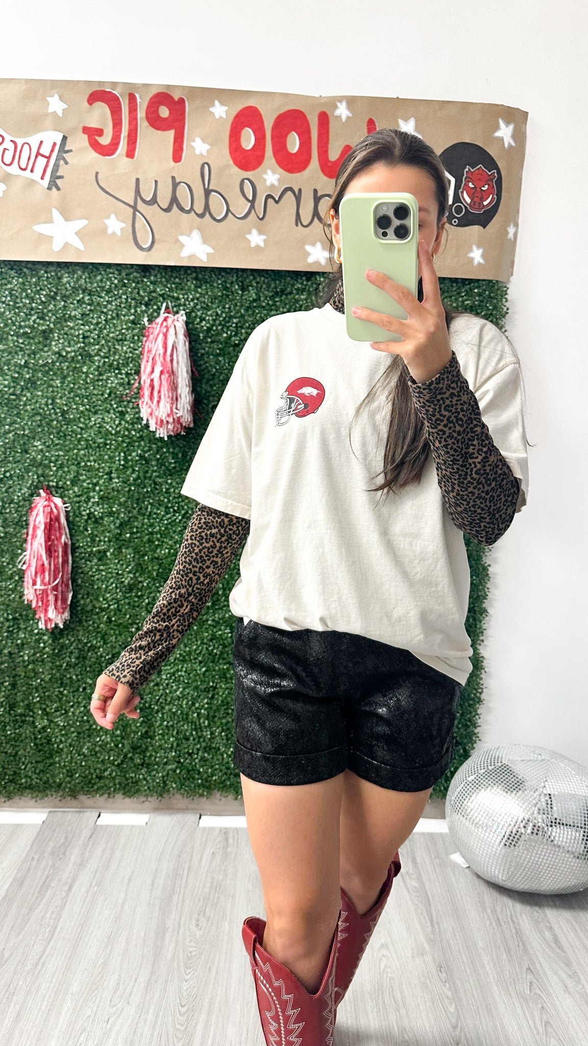 Fayetteville Arkansas Cream Graphic Tee