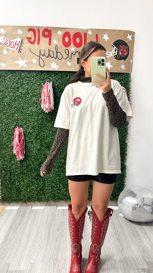 Fayetteville Arkansas Cream Graphic Tee