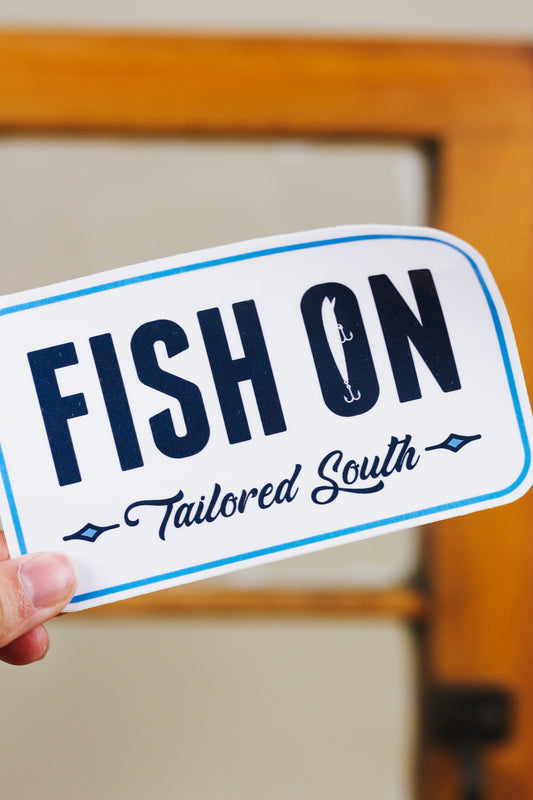 Fish On Sticker by Tailored South