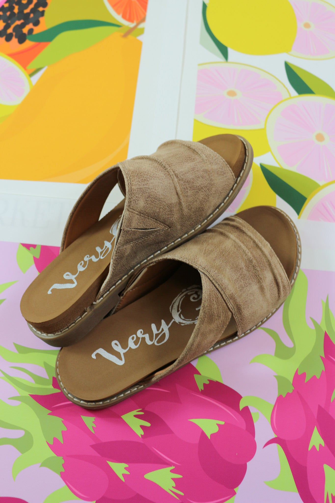 Jolene Taupe Sandal