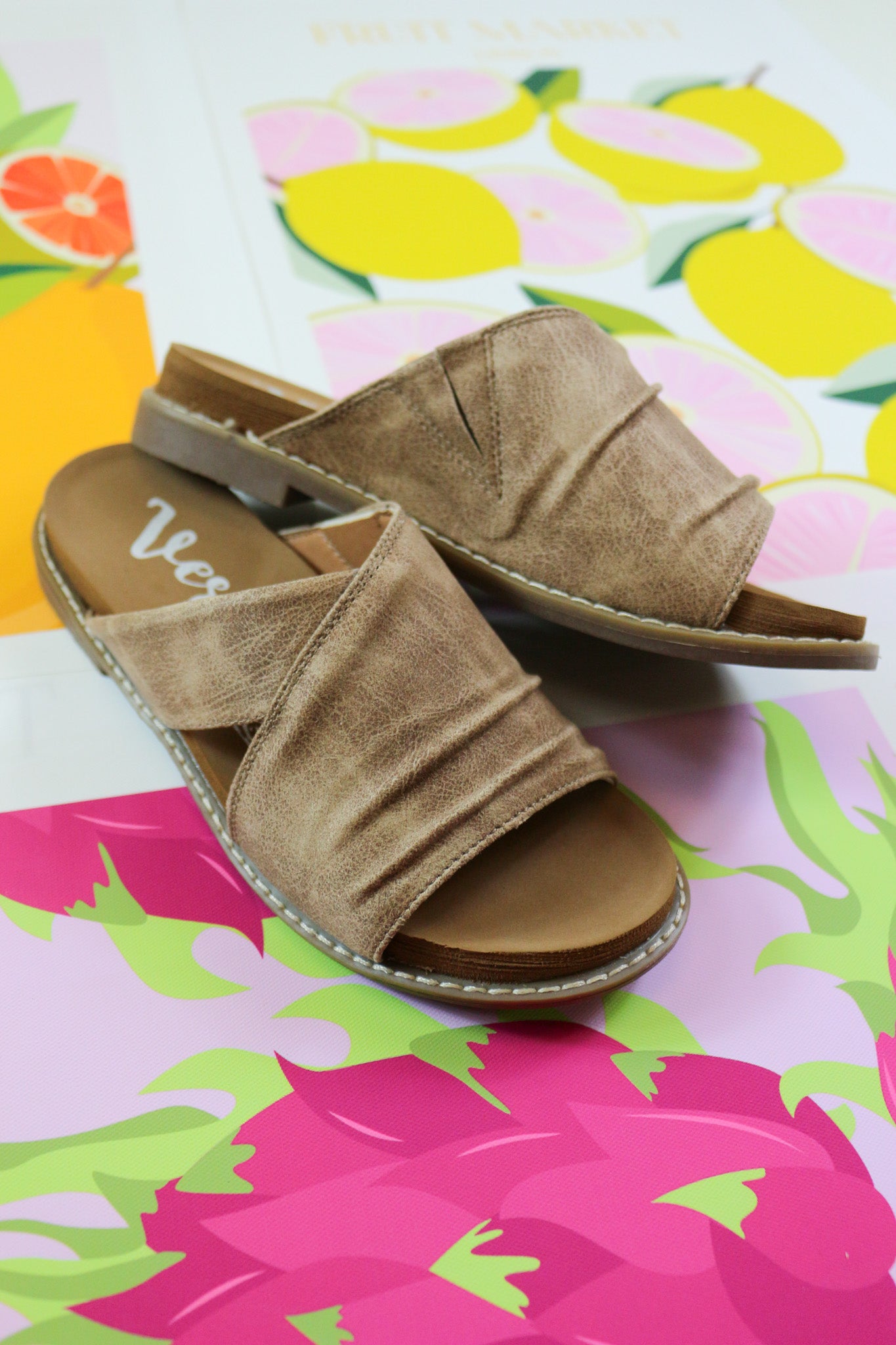 Jolene Taupe Sandal