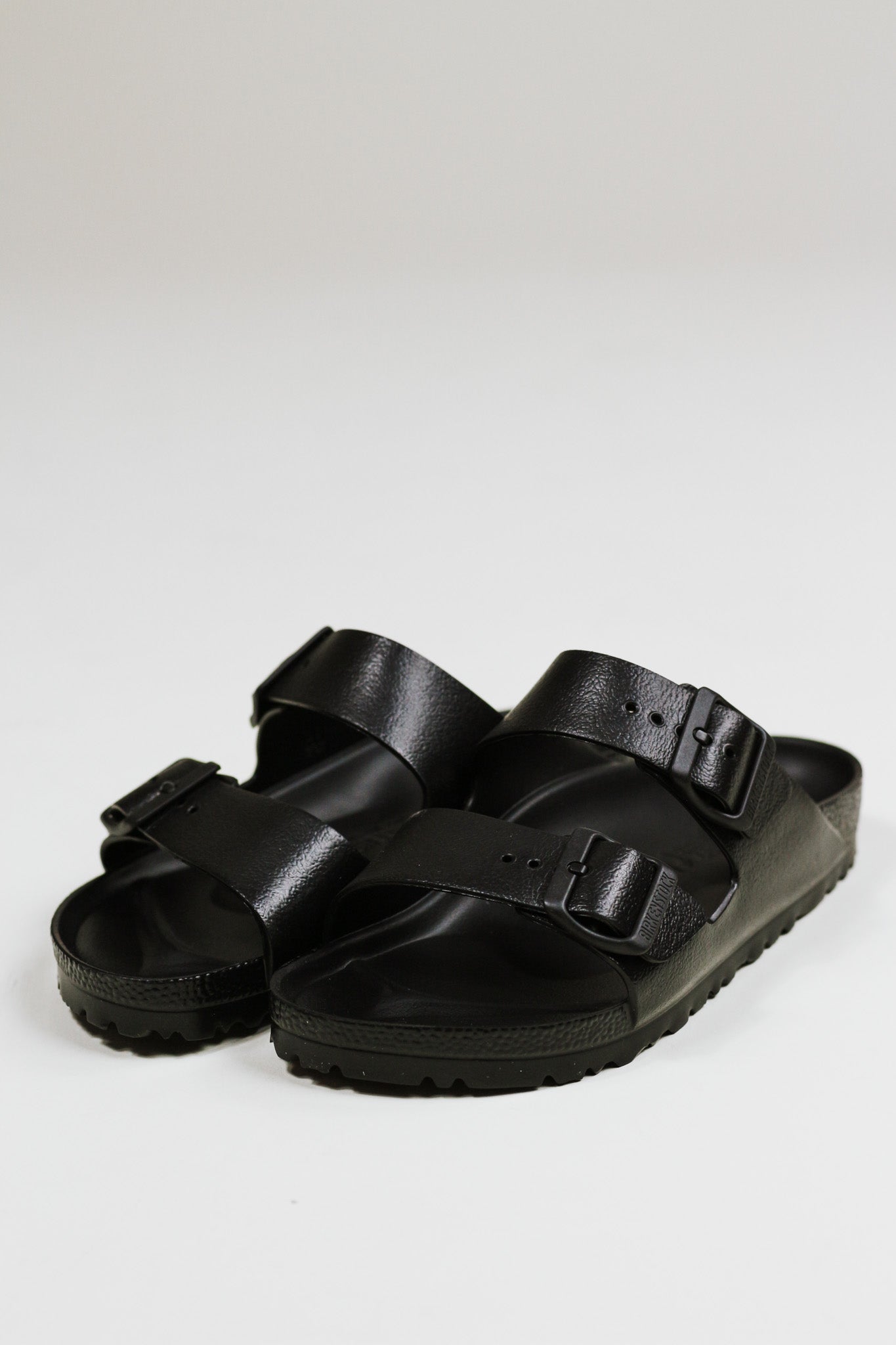 Women's Black Arizona Essential Sandal by Birkenstock