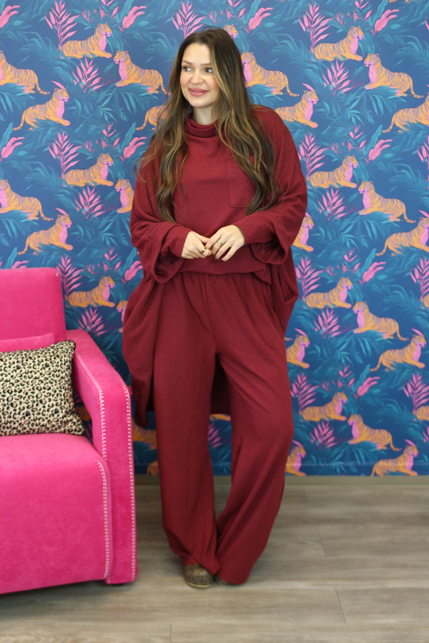 On The Getaway Knit Lounge Set -2 Colors