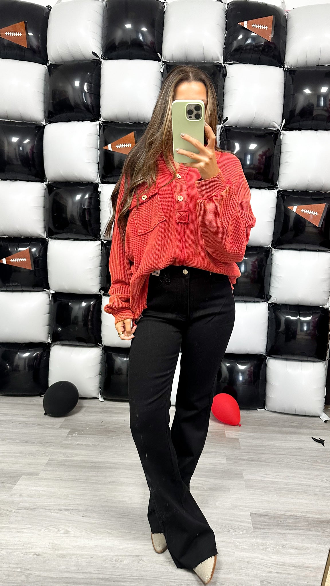 Tummy Control Black Flare Jeans Judy Blue