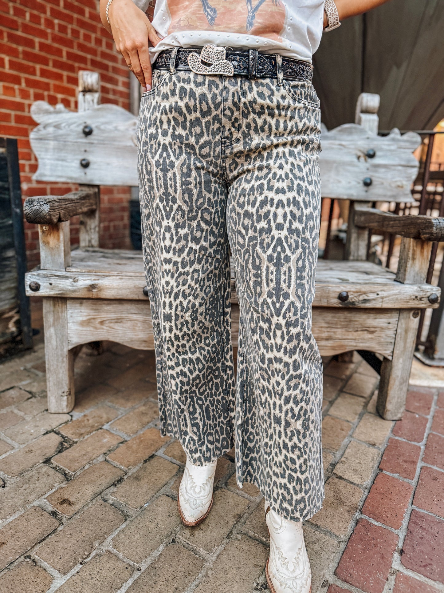 Statement Maker Leopard Pants