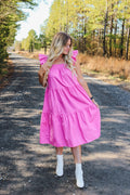 Match My Mood Ruffle Midi Dress