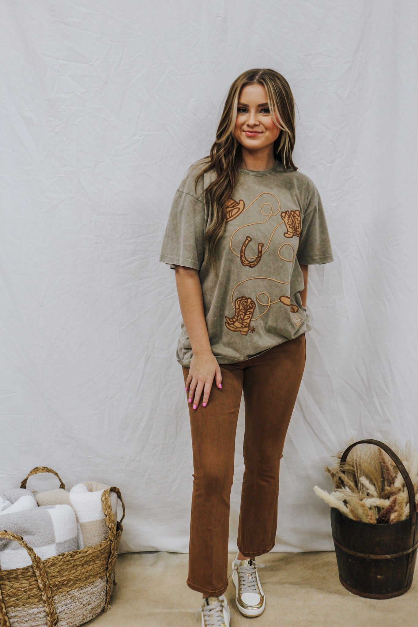 Jeanne Burnt Sienna Jean -2 Colors