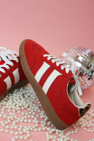 Corky Heads Up Red Women's Sneaker