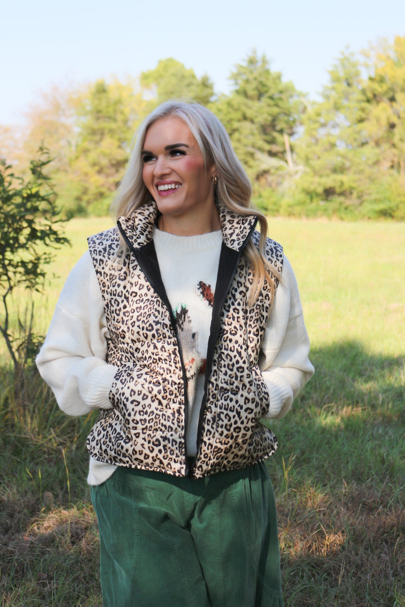 Sacred Heart Puffer Vest -5 Colors