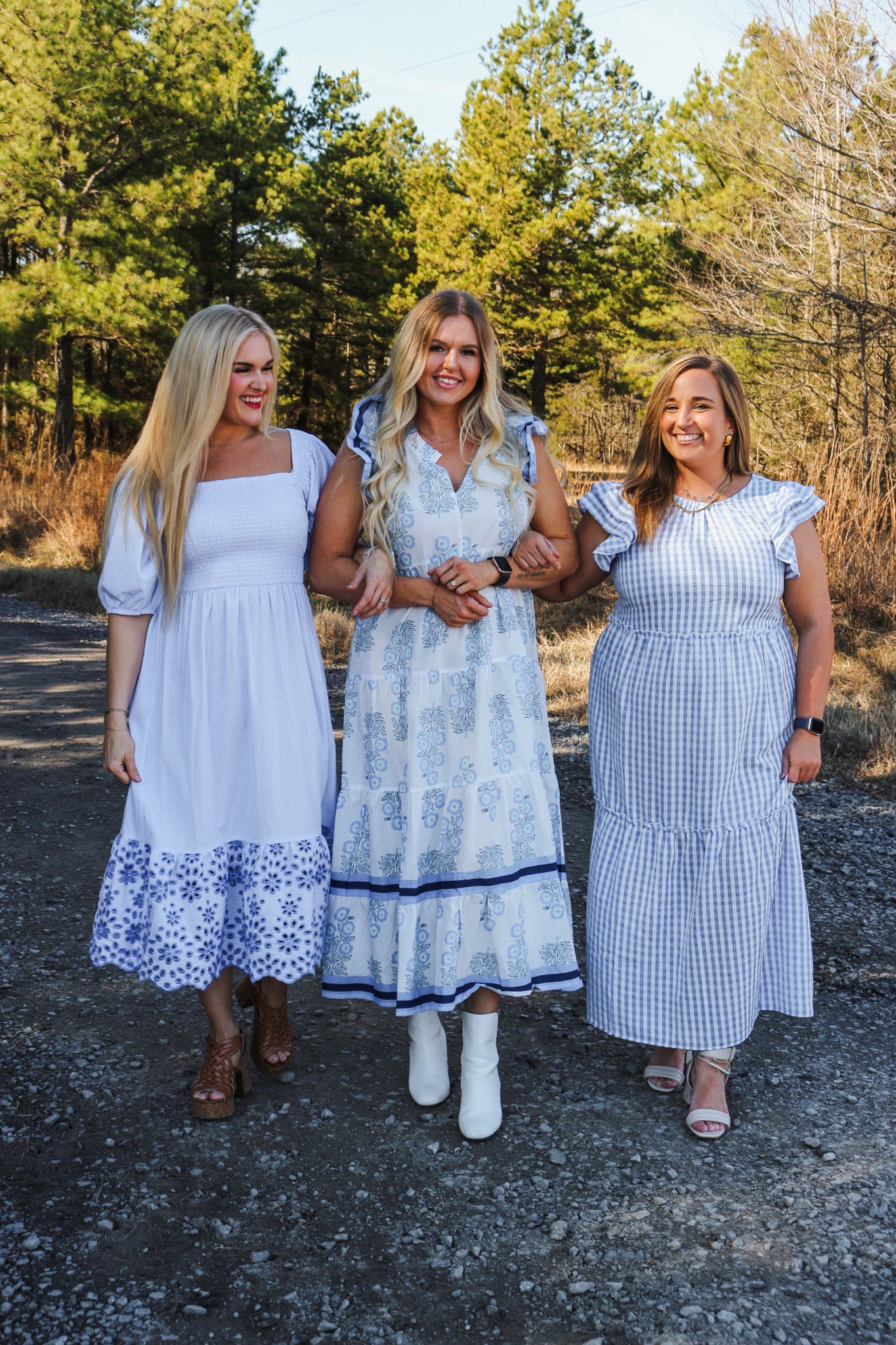 Endless Sunshine Light Blue Stripe Dress