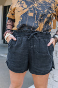 Krissy High Rise Loose Fit Shorts