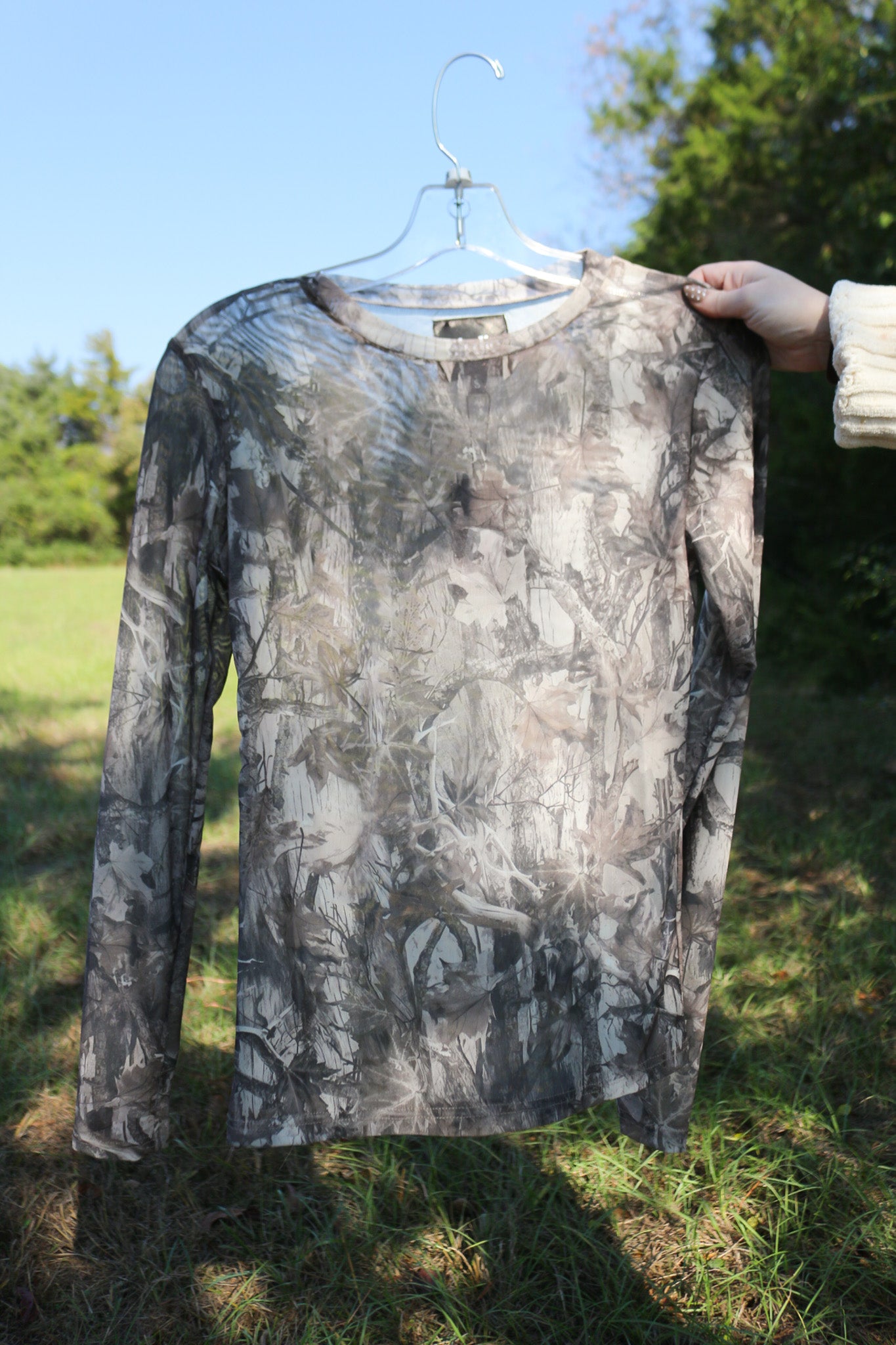 Pulling It Off Camo Mesh Top -2 Colors
