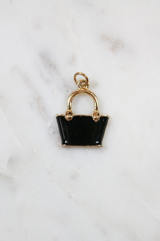 Black Purse Charm