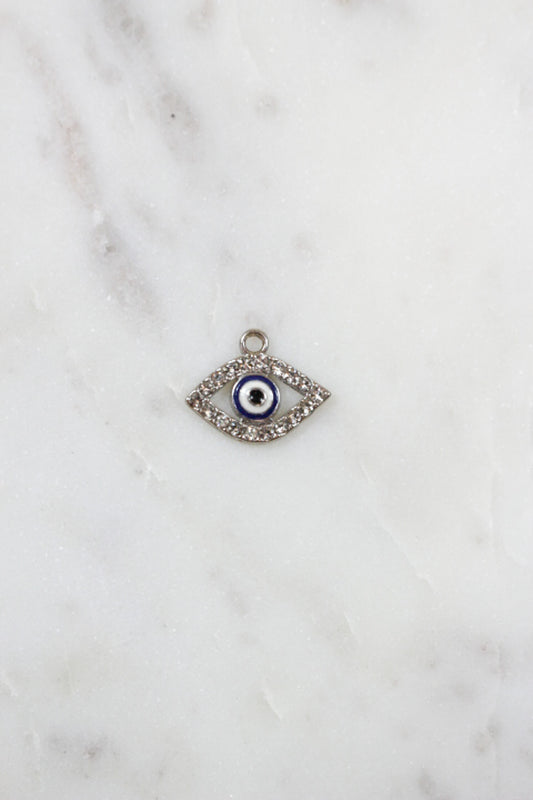 Rhinestone Eye Charm
