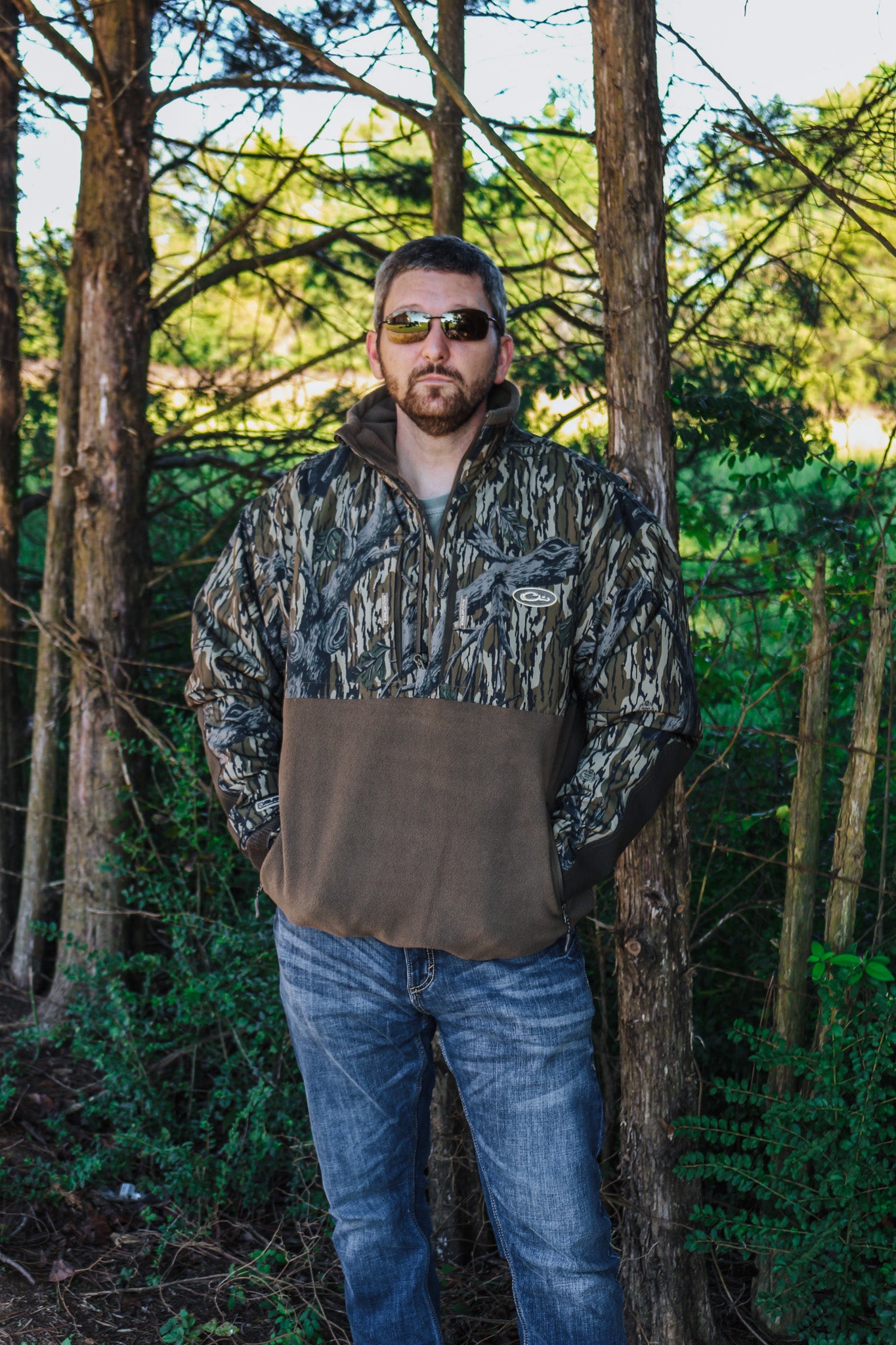 MST Guardian Camo Flex Fleece 1/4 Zip Jacket -2 Colors