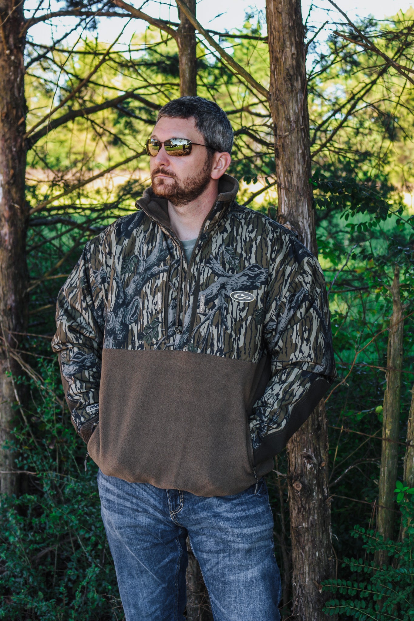 MST Guardian Camo Flex Fleece 1/4 Zip Jacket -2 Colors