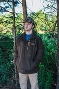 Drake men's MST waterproof fleece-lined quarter zip jacket, shown in one of three available colors