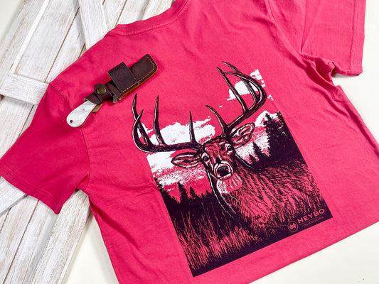 8 Point Buck Tee