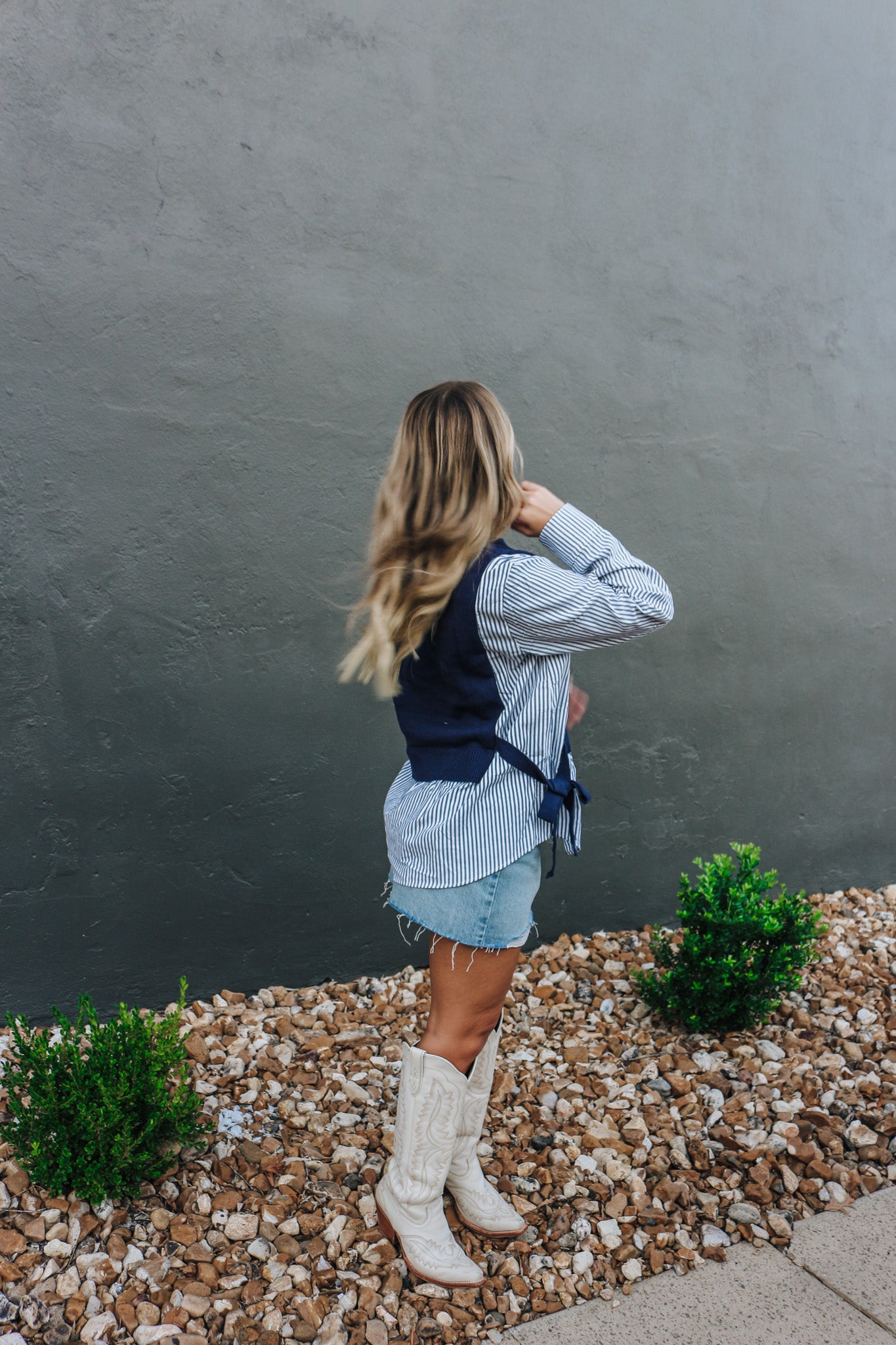 Endless Class Navy Top