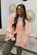 Put A Bow On It Sweater Cardigan