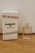 Burberry Her travel perfume, shown in one of three available scents