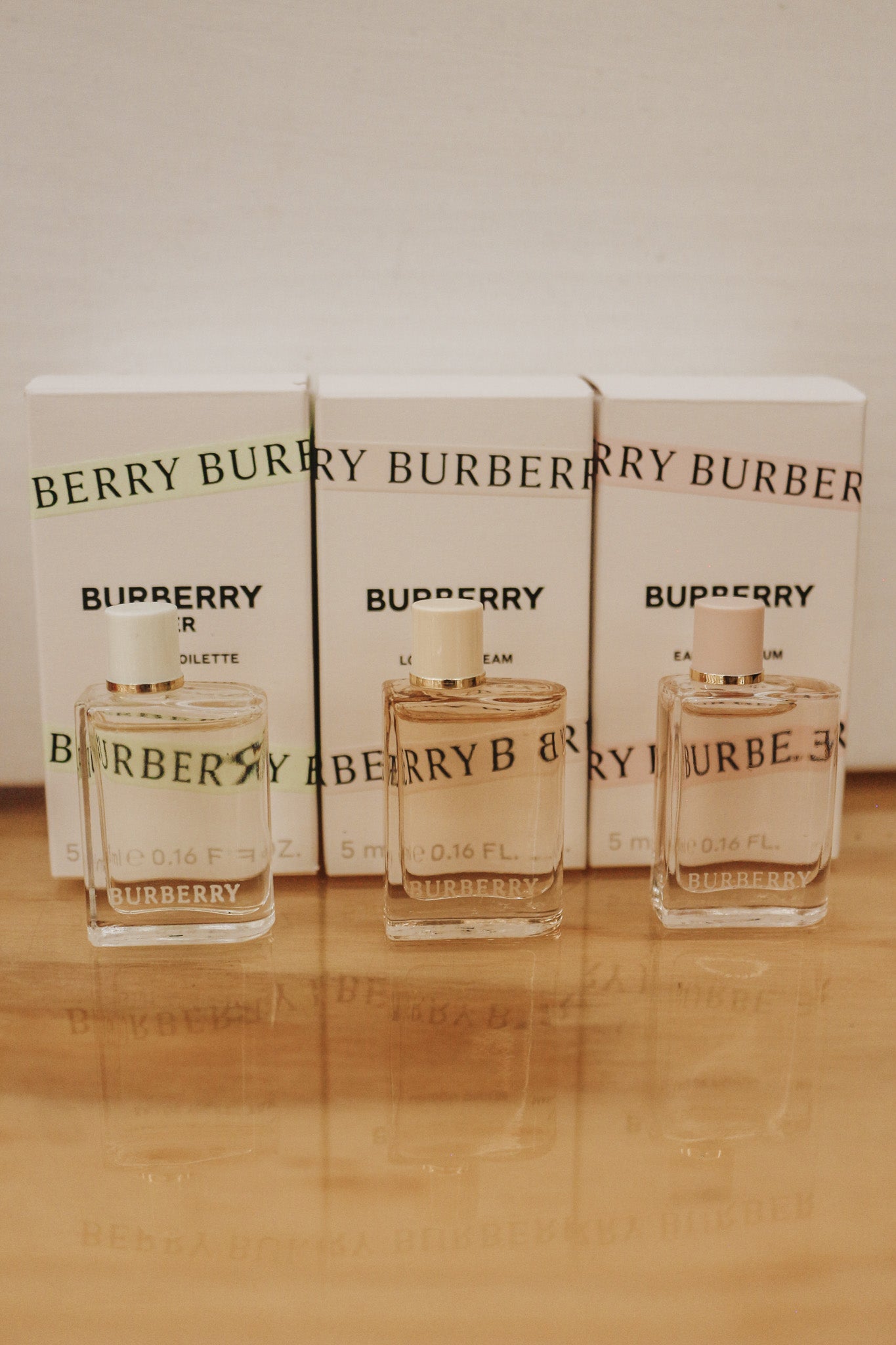 Burberry Her Travel Perfume -3 Scents