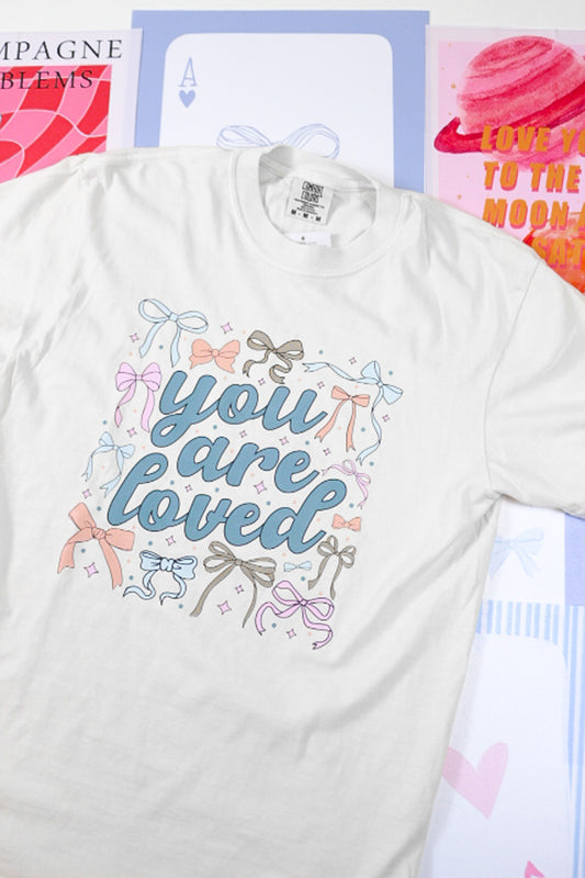 You Are Loved Ivory Graphic Tee