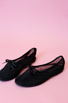 Jerzy Mesh Black Polka Dot Matisse Ballet Flat