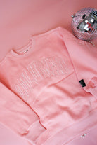 Youth Kid's Lulu Mac Peach Sweatshirt
