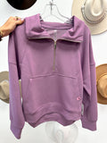 Giving You Inspo Half Zip Pullover