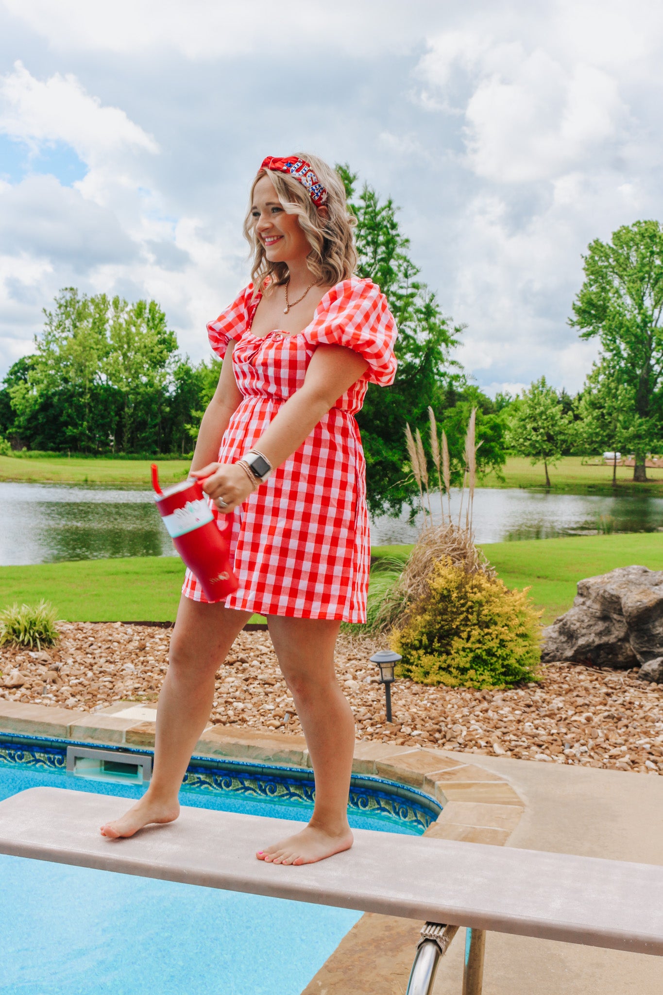 Picnic Plans Gingham Romper -3 Colors