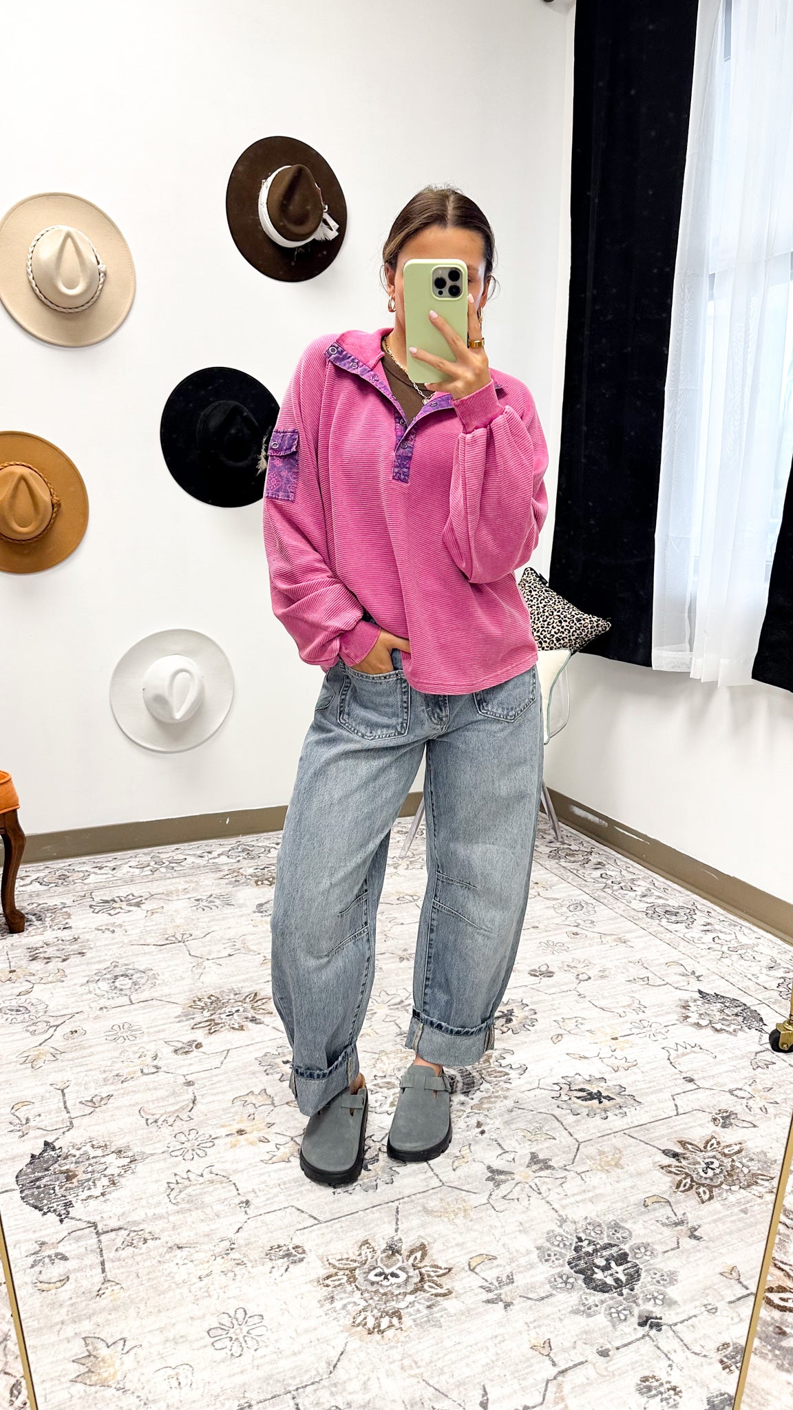 Sammie Medium Classic Cropped Barrel Jeans By Hidden