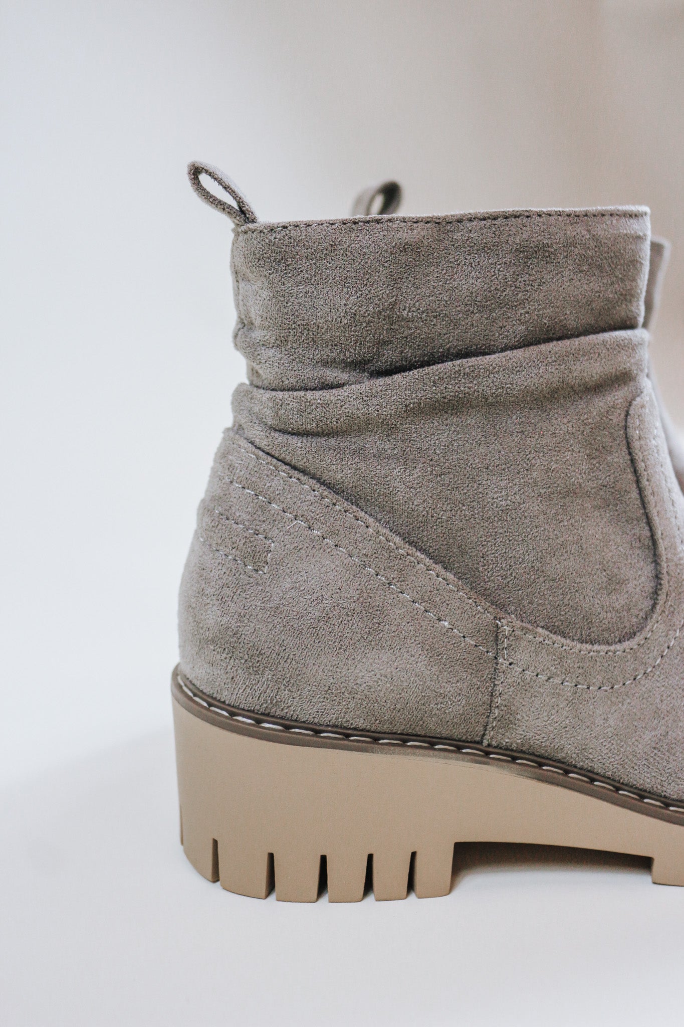 Dashing Grey Chunky Bootie