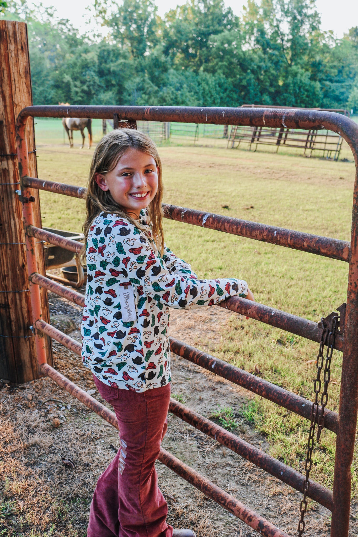 Wrangler Girls Cowgirl Hats Top