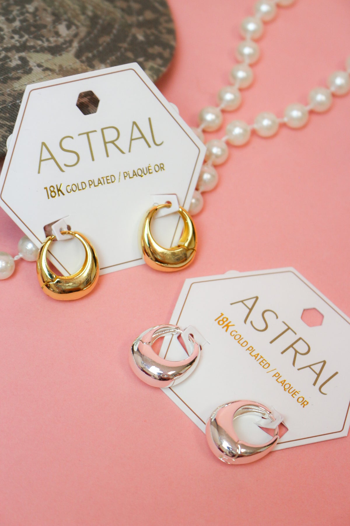 Chunky Hoop Earrings
