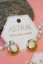 Chunky Hoop Earrings