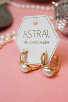 Charlie Paige Gold Gemstone Earring