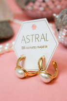 Charlie Paige Gold Gemstone Earring